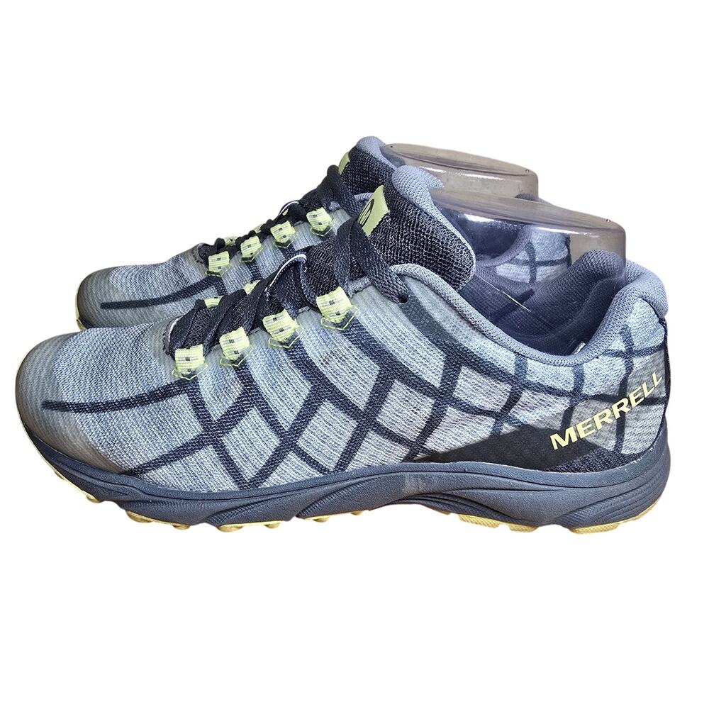 Merrell Reverb Gray Mesh Breathable Trail Running Sneakers Women's Sized 8 - Picture 3 of 9